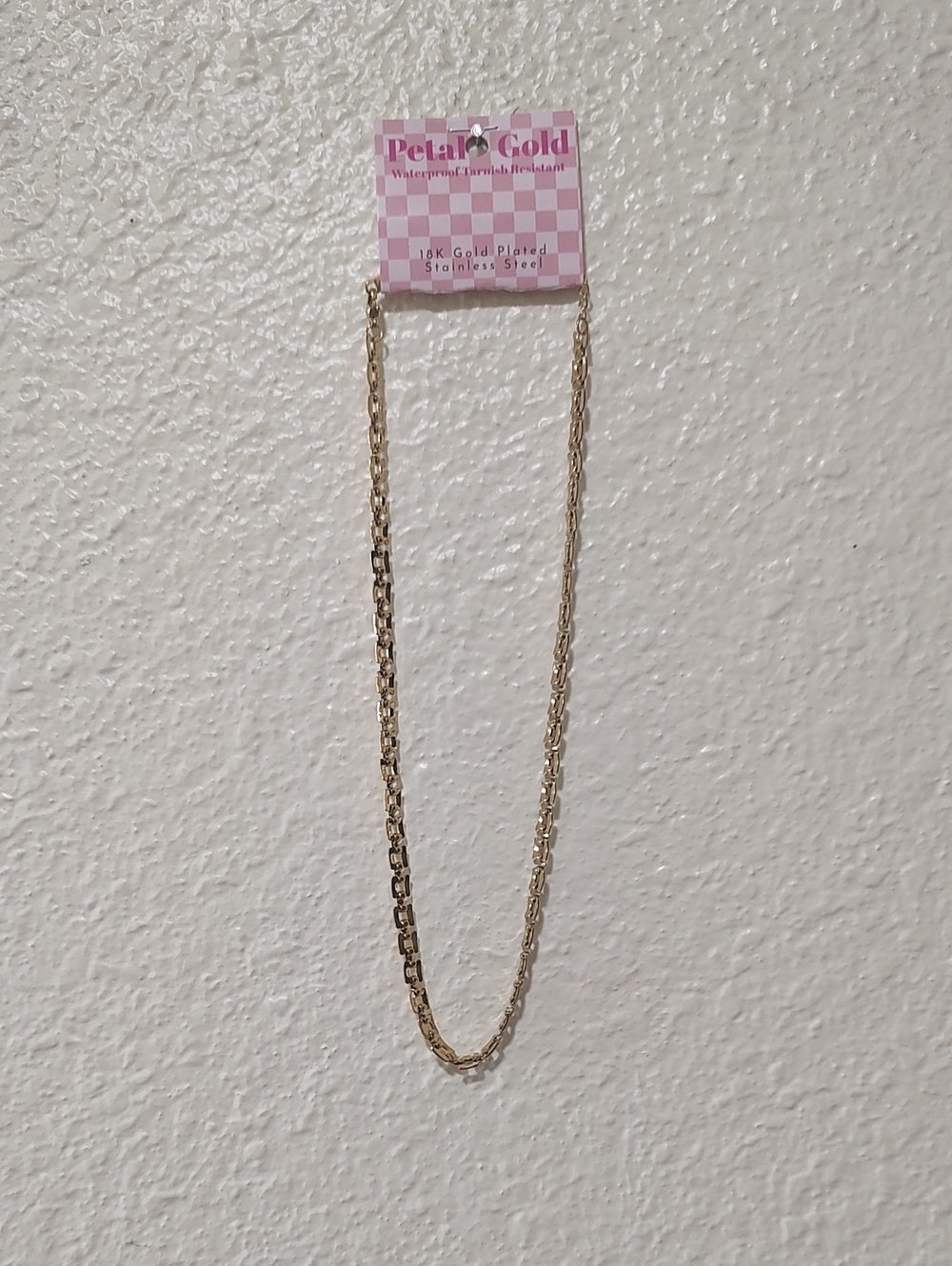 18K Gold-Plated Women's Chain Necklace
